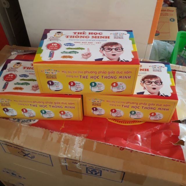 Bộ thẻ anh ngữ 16 chủ đề 10 bộ thẻ