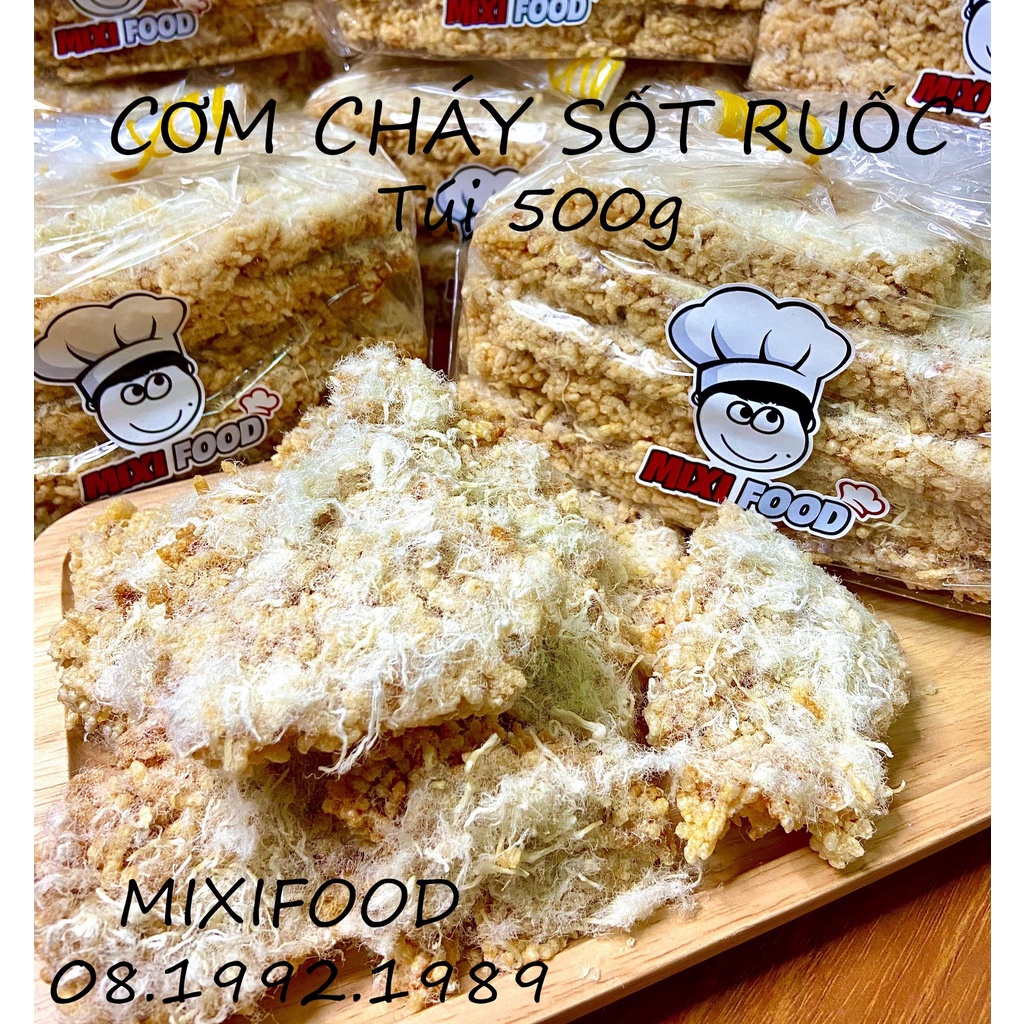 [HN - CHÍNH HÃNG] Cơm cháy siêu chà bông/ siêu ruốc, MIXIFOOD tuyệt phẩm chất lượng cao, SIÊU NGON