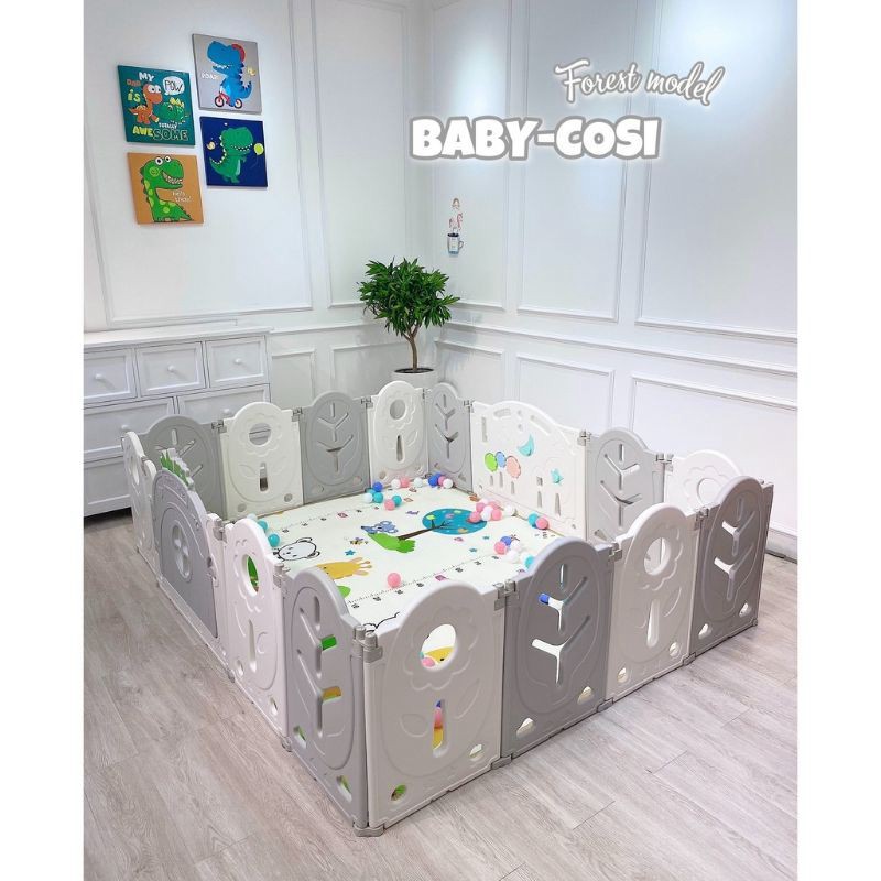 Quây gấp gọn Baby Cosi ( Tặng kèm thảm dày 1cm và bóng)