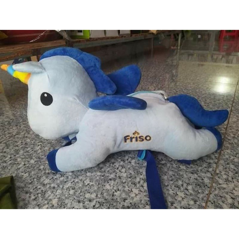 BA LÔ GẤU BÔNG UNICORN QUÀ TẶNG TỪ FRISO