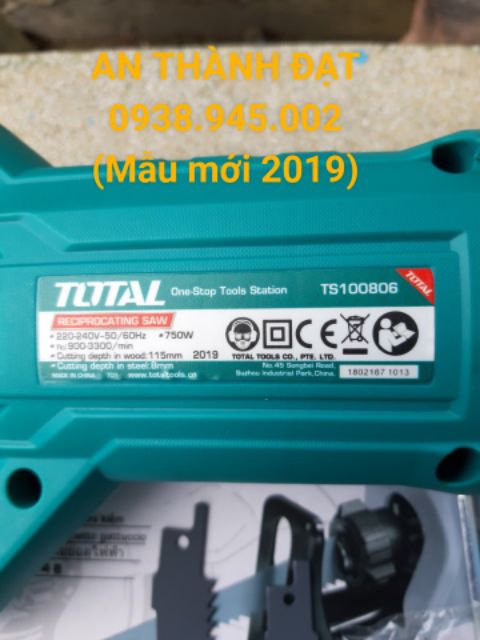 MÁY CƯA KIẾM 750W TOTAL (TS100806)