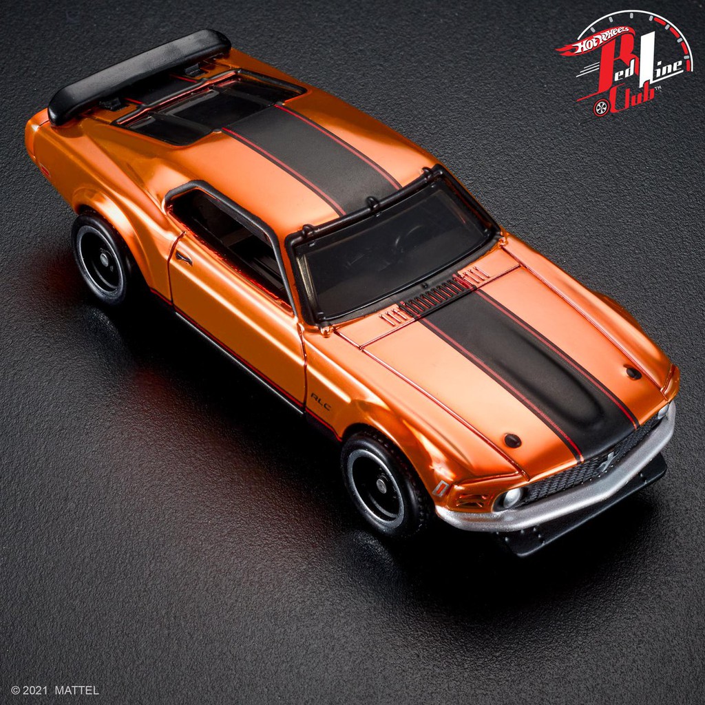 Xe Mô hình HOT WHEELS '70 Mustang Boss 302 RLC Membership 2021