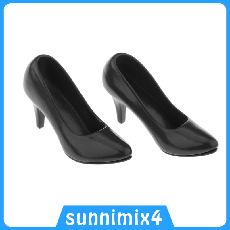 [H₂Sports&Fitness]1/6 Womans Fashion High Heel Shoes Pump for 12inch OB OD Figures White