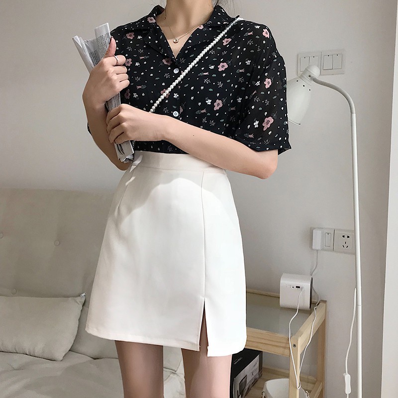 Chân Váy Chữ A Lưng Cao Xinh Xắn Dành Cho Nữ | BigBuy360 - bigbuy360.vn