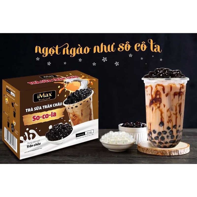 Trà sữa chân trâu 4 vị Imax