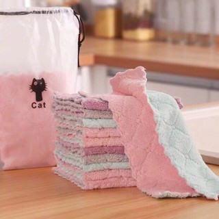 Combo 10 Khăn lau đa năng siêu thấm 27x16cm ziczac