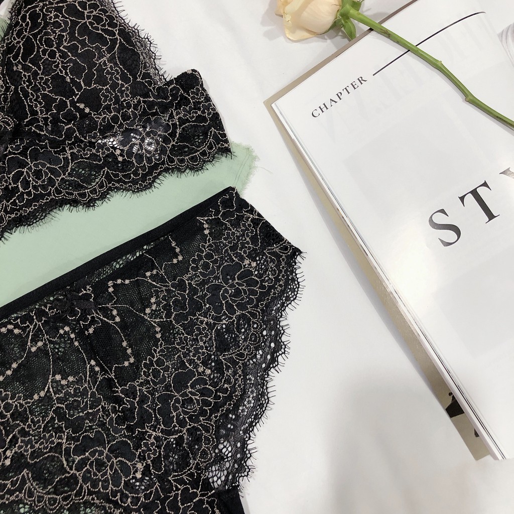 Bộ đồ lót ren nữ cao cấp VIBES Moonlight Lace Set