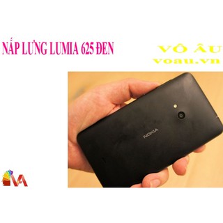 NẮP LƯNG LUMIA 625 MÀU ĐEN