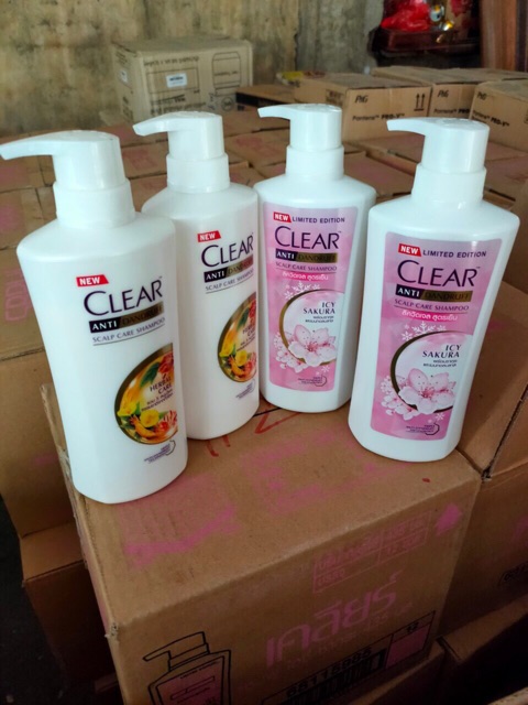 Dầu Gội Clear Men _Bạc Hà 450ml- 480ml (Hàng chuẩn 100%)