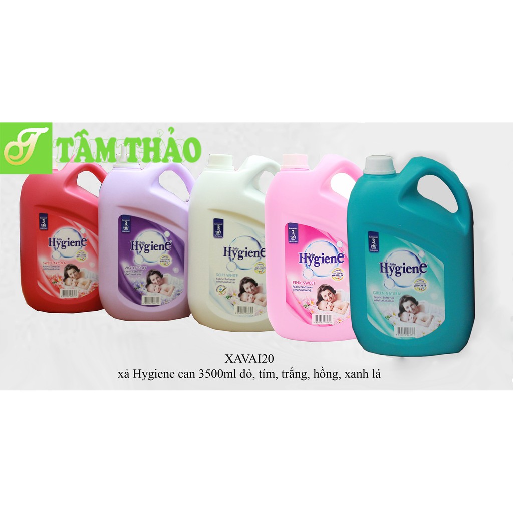 Xả vải Thái Lan Hygiene 3500ml 8850092266716, 8850092266714, 8850092264710, 8850092265724, 8850092260705, 8850092263713