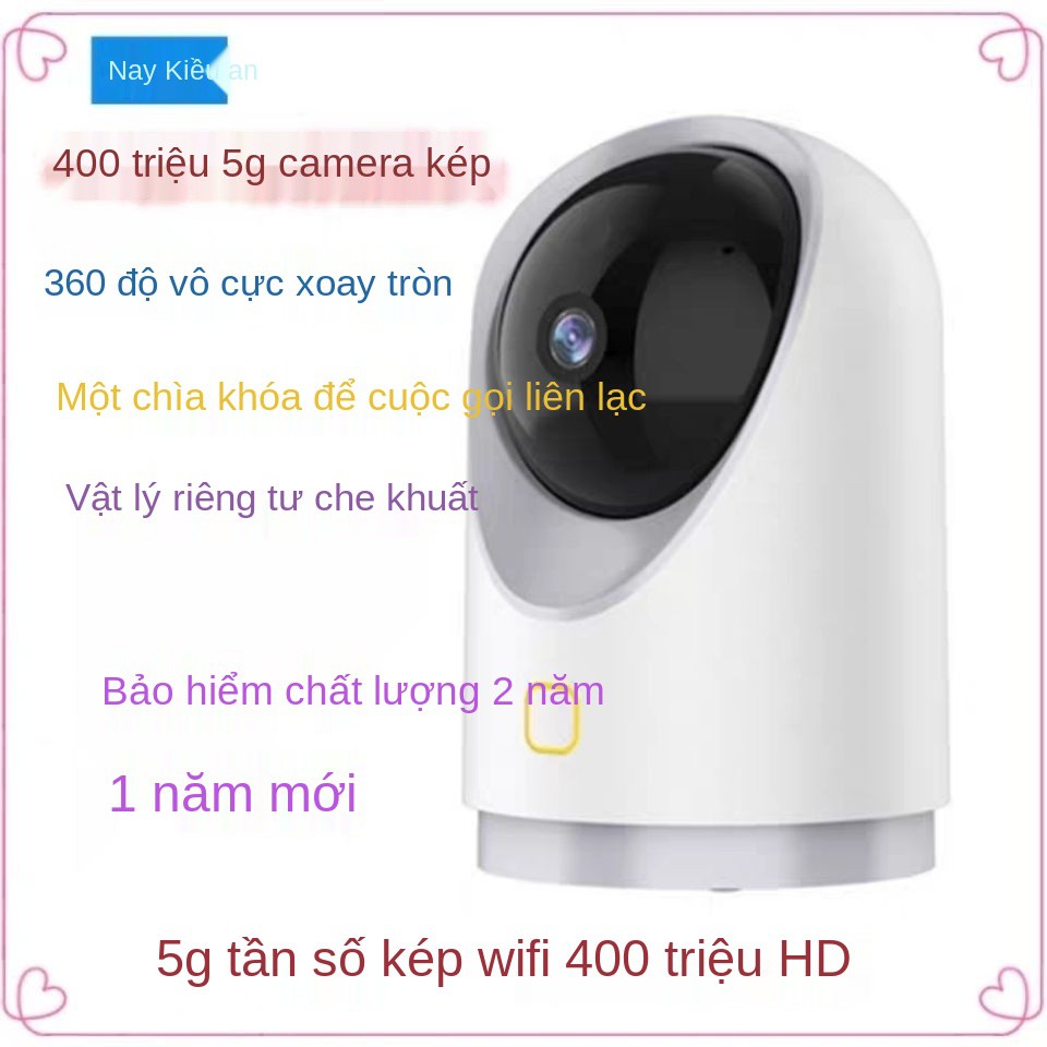 Joan 5G không dây Camera thông minh wifi kết nối với điện thoại di động từ xa giám sát mạng độ nét cao 360 toàn cản