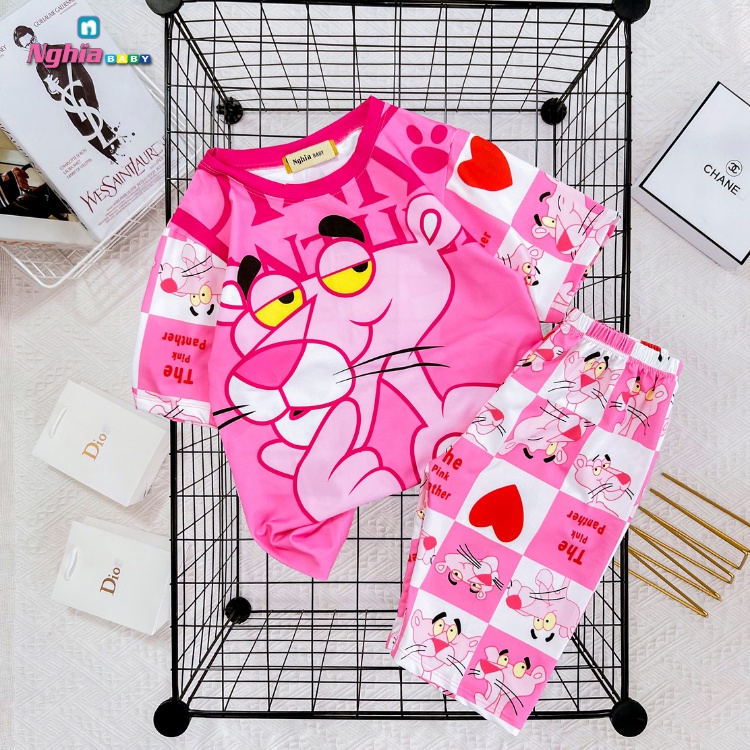 Đồ bộ bé gái size đại NGHĨA BABY dành cho bé 26 đến 60kg