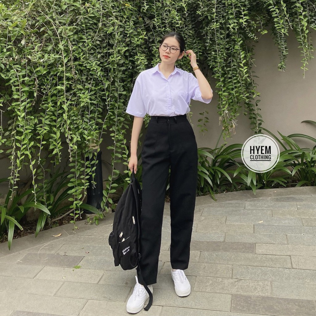 Quần Tây Bigsize Baggy Lưng Siêu Cao Qua Rốn, Đi Học Đi Làm | BigBuy360 - bigbuy360.vn