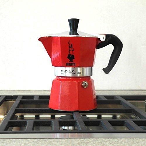 Ấm pha cà phê Bialetti Moka Express RED 3 Cup