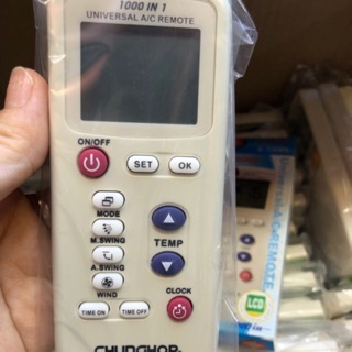 Khiển điều hoà đa năng CHUNGHOP