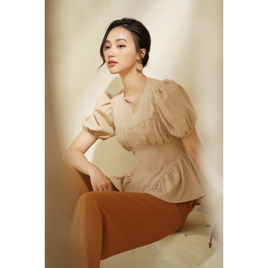 LIIN - Quần Ống Suông Công Sở Silk Trousers Q00138