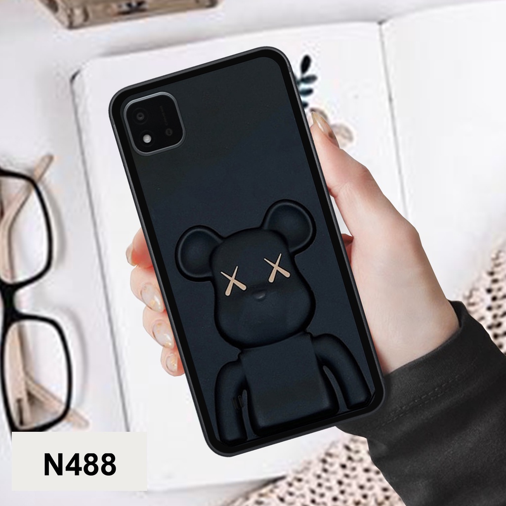 Ốp Realme C20 / C11 2021 bộ hình gấu bearick spider man cá tính phong cách siêu ngầu giá rẻ
