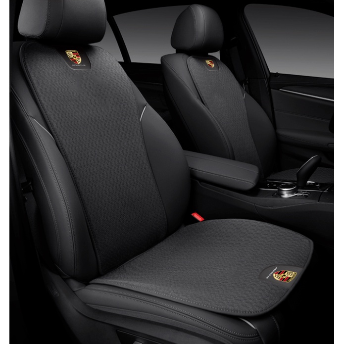 Porsche Đệm Lót Ghế Ngồi Xe Hơi Bằng Vải Lanh Mềm Mại Thoải Mái Thoáng Khí