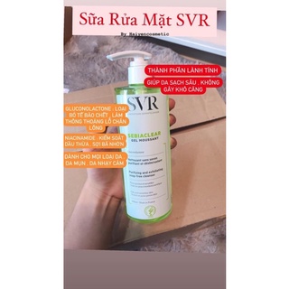 Sữa rửa mặt SVR Pháp Sebiaclear