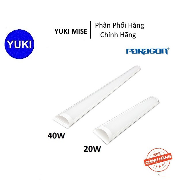 Máng Đèn LED Bán Nguyệt Paragon PCFNN Series – 20W/ 40W – 6 Tấc/ 1.2M - Ánh Sáng Vàng/ Trung Tính/ Trắng. Chính Hãng