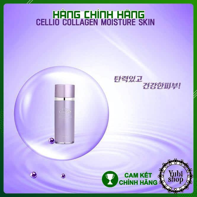 Nước Hoa Hồng Cellio - Hàn Quốc - Nước Hoa Hồng Chống Lão Hóa Da Collagen Cellio Moisture Skin - Hn