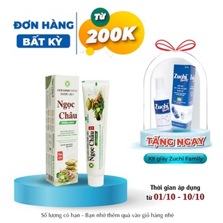 Kem Đánh Răng Dược Liệu Ngọc Châu Trắng Sáng 125g