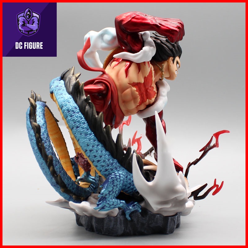 Mô hình chibi Luffy đấm kaido trong ONEPIECE hàng mới ra siêu đẹp siêu chất lượng