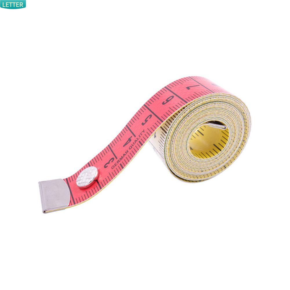 Thước Dây Vải Dệt Kim Thủ Công Hai Mặt Mềm Mại 60 inch/150cm Có Nút Cài Hai Mặt Dành Cho Thợ May