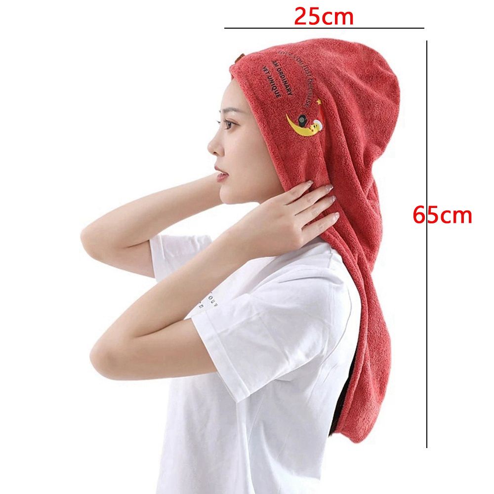 Khăn trùm đầu bằng sợi micro thấm hút nước khô nhanh thân thiện với da