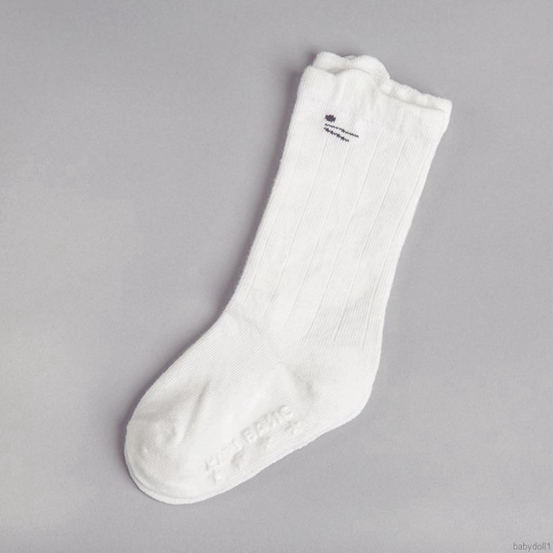 Vớ cotton màu trơn thời trang dễ thương cho bé