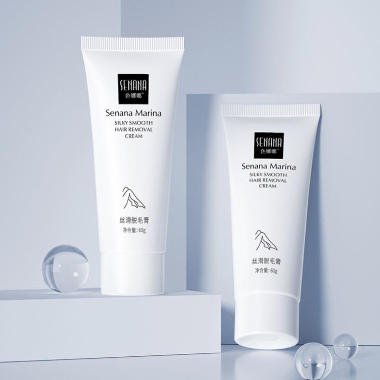 [Hàng mới về] Kem tẩy lông toàn thân SENANA nhẹ nhàng không kích ứng