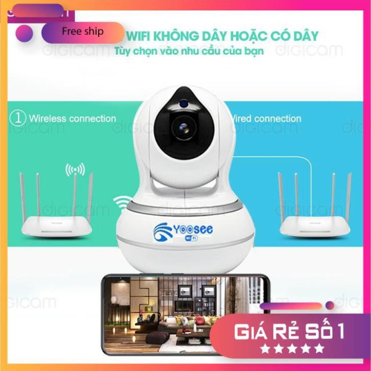 [Bán Sỉ - FreeShip] Camera YooSee thông minh thế hệ mới G99 - HD720P - Quay quét 360 độ - Đàm thoại 2 chiều | BigBuy360 - bigbuy360.vn