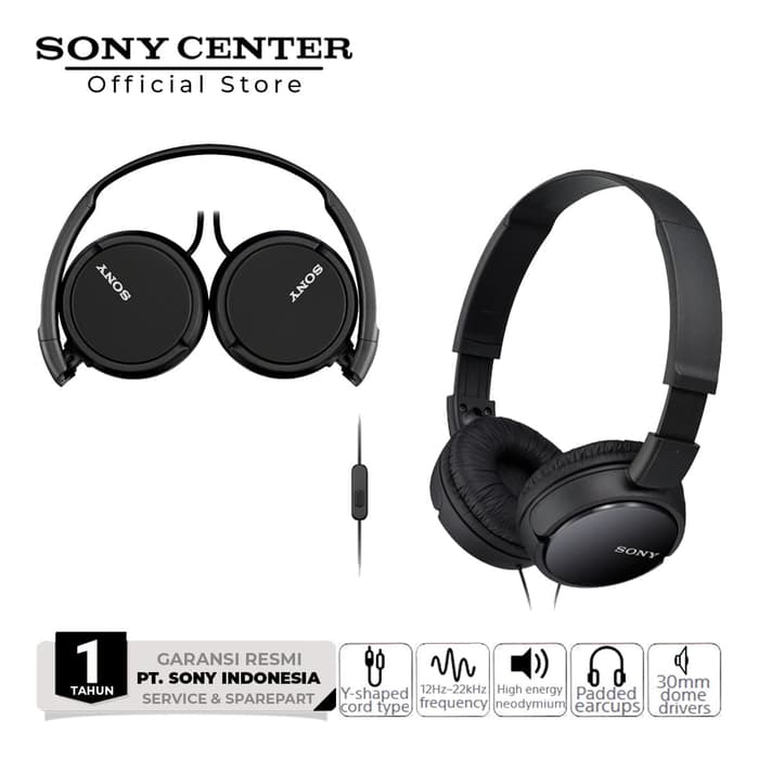 Tai Nghe Sony Mdr-Zx110Ap Màu Đen