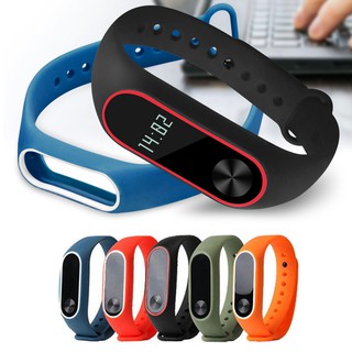 Dây đeo đồng hồ thay thế được silicone mềm cho Xiaomi Mi Band 2