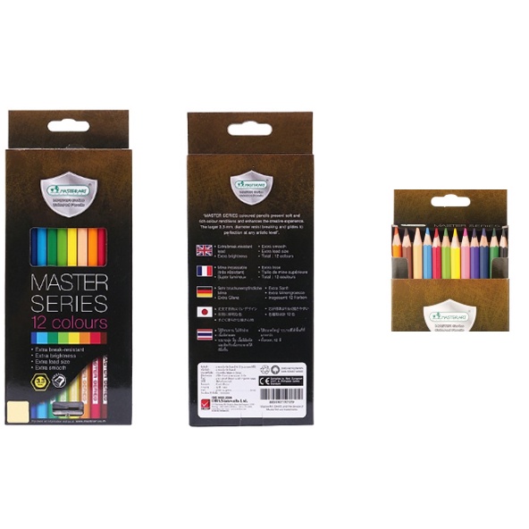 Bút chì 12 , 24, 36 , 60  màu cao cấp Master Series