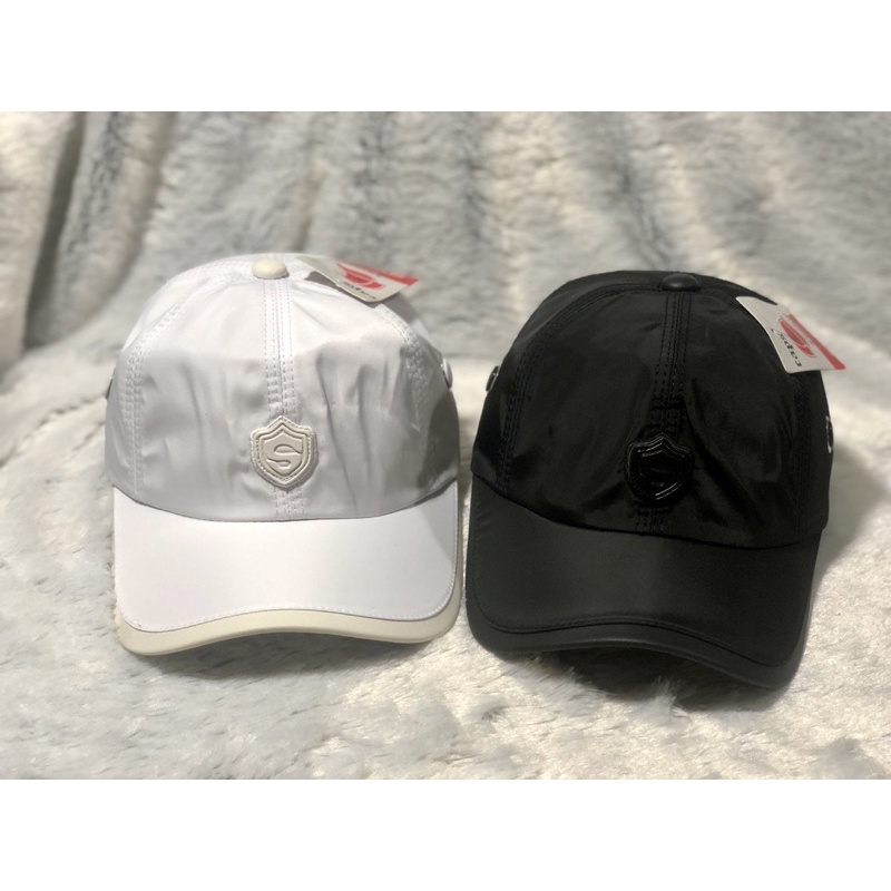 [ MŨ LƯỠI TRAI ] Mũ lưỡi trai dù sò lớn logo nổi chữ s_Mũ lưỡi trai nam nữ