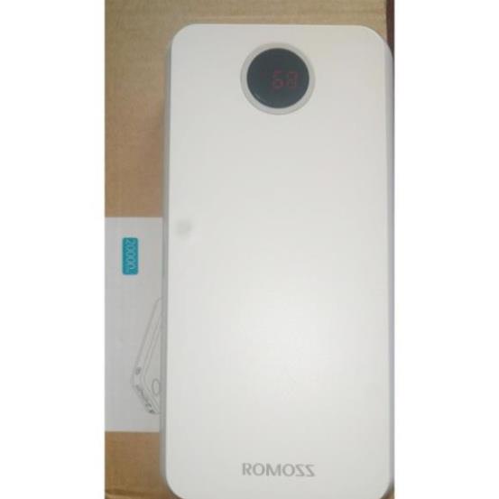 Pin Sạc dự phòng Romoss Horus HO20 20.000mAh có màn hình LCD (Trắng) - Hãng phân phối chính thức