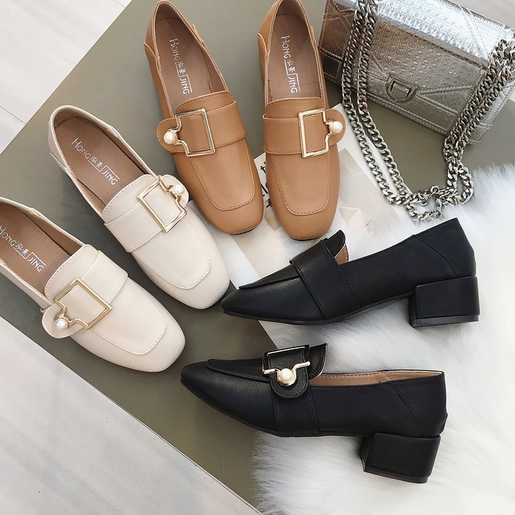 [Order] Giày lười 3 màu đen, nâu, trắng | BigBuy360 - bigbuy360.vn