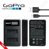 Sạc pin đôi GOPRO Hero 5/6, Dock Sạc đôi thế hệ mới, cao cấp chất lượng đạt chuẩn EU