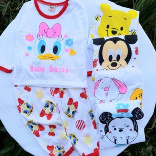 Bộ cotton giấy dài cài vai