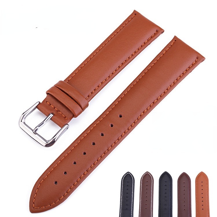 Dây Da Bò Đeo Đồng Hồ 12-24mm 13mm 15mm 17mm 19mm 20mm 22mm