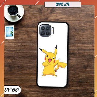 Ốp điện thoại OPPO A73 lưng nhám viền cao su dẻo in hình