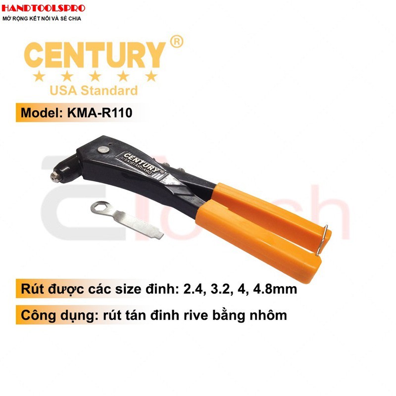 KÌM RÚT ĐINH TÁN (RIVE) CENTURY KMA-R110