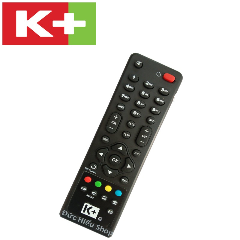 Remote  điều khiển hộp K + - Đức Hiếu Shop