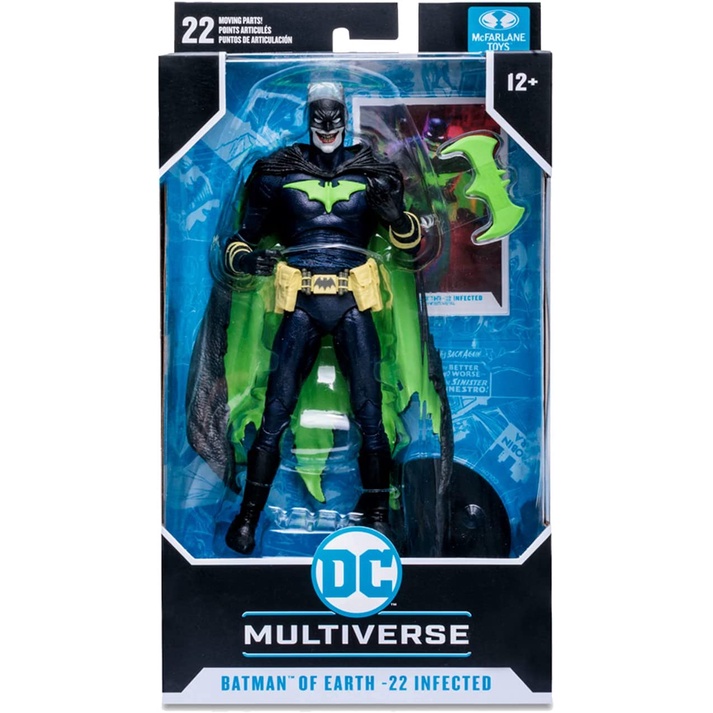 Mô hình McFarlane🦇DC Multiverse 7-inch🦇Dark Nights: Metal - Batman Who Laughs as Batman