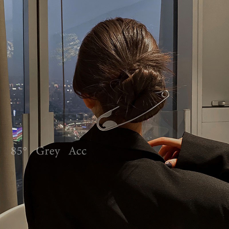 Kẹp tóc càng cua Hàn Quốc kim loại kèm ghim cực HOT cho nữ