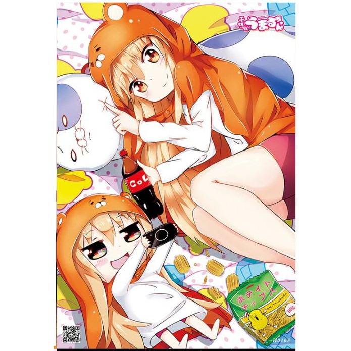 [Giấy Xịn] Set 8 tấm tranh poster to A3 Umaru Chan anime áp phích siêu chất