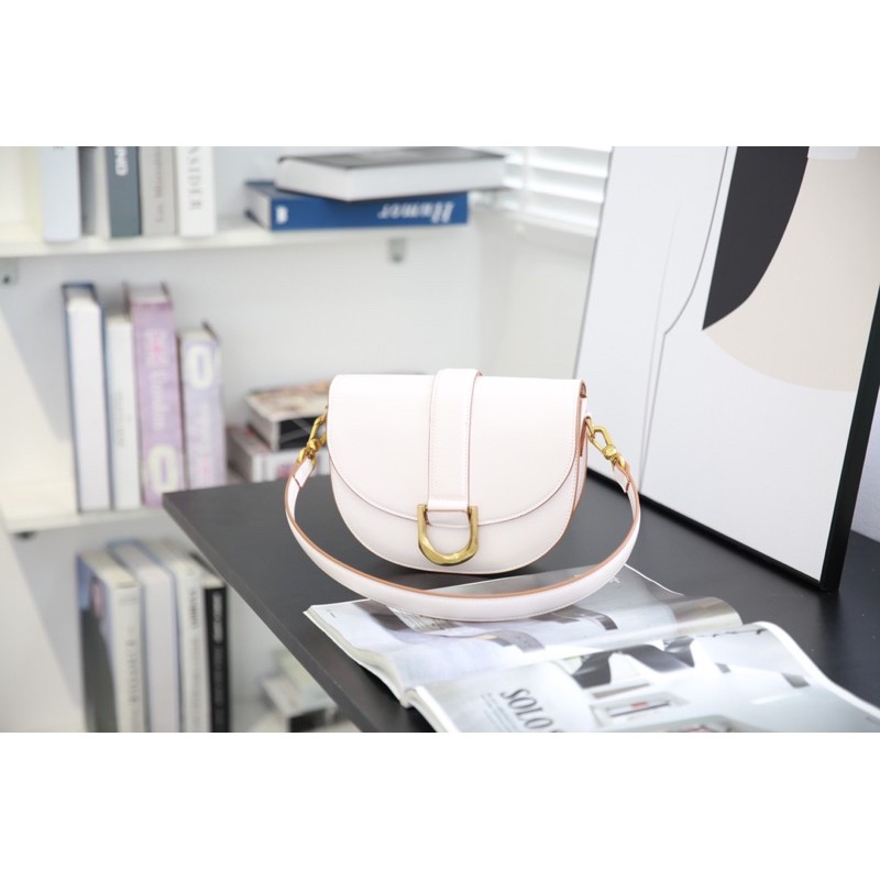 Túi dáng bầu yên ngưạ size to da lì