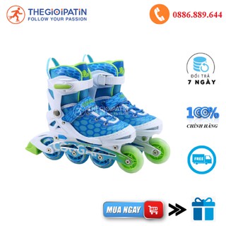 Giày Patin Trẻ Em Cao Cấp Bánh Phát Sáng Cougar 767 [Shop Ưu Đãi]