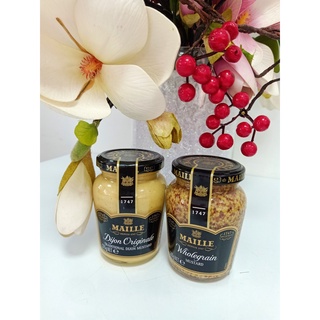 Maille dijon originale traditinal mustard - maille wholegrain mustard - mù tạt nguyên hạt, mù tạt dijon